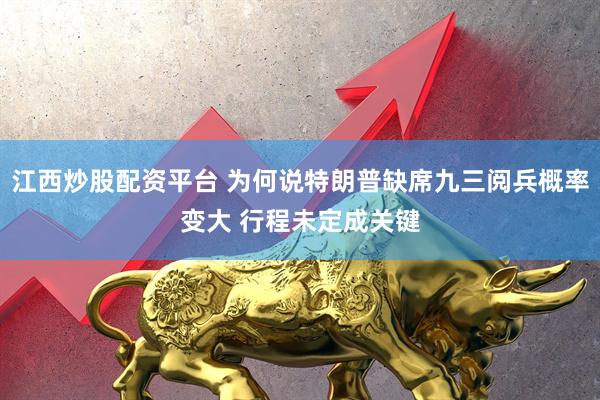 江西炒股配资平台 为何说特朗普缺席九三阅兵概率变大 行程未定成关键